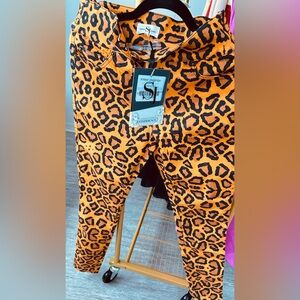 Sassy Jones Khloe Jeggings (Leopard)